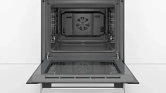 Духовой шкаф Bosch HBJ514EB0R электрический, шириной 59.4 см, черный, традиционная очистка 3