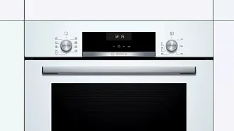 Духовой шкаф Bosch HBJ514EW0R электрический, шириной 59.4 см, белый, традиционная очистка 2