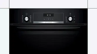 Духовой шкаф Bosch HBJ517FB0R электрический, шириной 59.4 см, черный, традиционная очистка 2