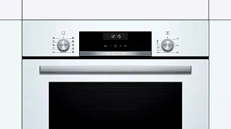 Духовой шкаф Bosch HBJ517FW0R электрический, шириной 59.4 см, белый, традиционная очистка 2