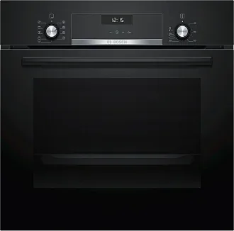 Духовой шкаф Bosch HBJ538YB0R электрический, шириной 59.4 см, черный, EcoClean очистка