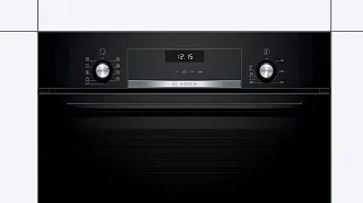 Духовой шкаф Bosch HBJ538YB0R электрический, шириной 59.4 см, черный, EcoClean очистка 4