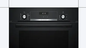 Духовой шкаф Bosch HBJ558YB3Q электрический, шириной 59.4 см, черный, EcoClean очистка 7