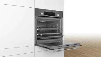 Духовой шкаф Bosch HBJ558YH0T электрический, шириной 59.4 см, темно-серебристый, EcoClean очистка 4