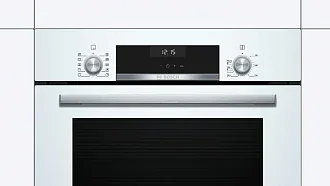 Духовой шкаф Bosch HBJ558YW0Q электрический, шириной 59.4 см, белый, EcoClean очистка 7
