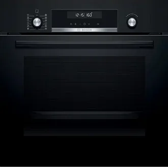 Духовой шкаф Bosch HBJ577EB0R электрический, шириной 59.4 см, черный, пиролитическая очистка 6