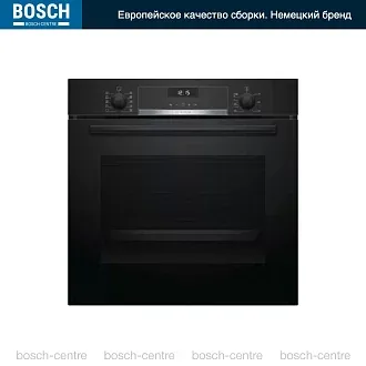 Духовой шкаф Bosch HBT537FB0 электрический, шириной 59.4 см, черный, EcoClean очистка