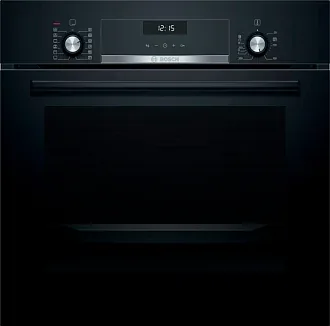 Духовой шкаф Bosch HIJ517YB0R электрический, шириной 59.4 см, черный, AquaClean очистка 6