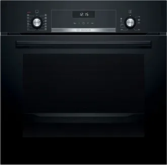 Духовой шкаф Bosch HIJ517YB1R электрический, шириной 59.4 см, черный, AquaClean очистка