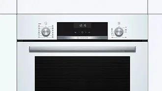 Духовой шкаф Bosch HIJ517YW1R электрический, шириной 59.4 см, белый, AquaClean очистка 2