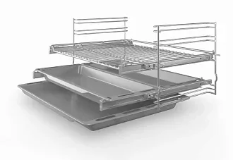 Духовой шкаф Bosch HIJ517YW2R электрический, шириной 59.4 см, белый, AquaClean очистка 4