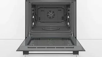 Духовой шкаф Bosch HIJ557YS0R электрический, шириной 59.4 см, нержавеющая сталь, EcoClean очистка 3