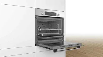Духовой шкаф Bosch HIJ557YS0R электрический, шириной 59.4 см, нержавеющая сталь, EcoClean очистка 4