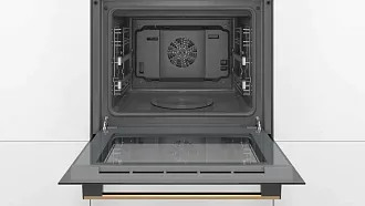 Духовой шкаф Bosch HIJN10YB0R электрический, шириной 59.4 см, черный, AquaClean очистка 3