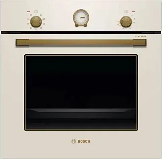 Духовой шкаф Bosch HIJN10YW0R электрический, шириной 59.4 см, жемчужно-белый, AquaClean очистка