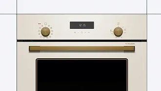 Духовой шкаф Bosch HIJN17EW0R электрический, шириной 59.4 см, жемчужно-белый, AquaClean очистка 2