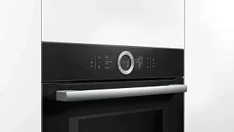 Духовой шкаф Bosch HMG6764B1 электрический, шириной 59.4 см, черный, пиролитическая очистка 3