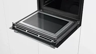 Духовой шкаф Bosch HMG6764B1 электрический, шириной 59.4 см, черный, пиролитическая очистка 4