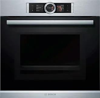 Духовой шкаф Bosch HMG6764S1 электрический, шириной 59.5 см, нержавеющая сталь, пиролитическая очистка