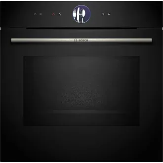 Духовой шкаф Bosch HMG7361B1 электрический, шириной 59.4 см, черный, традиционная очистка 8