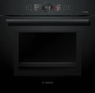 Духовой шкаф Bosch HMG8764C1 электрический, шириной 59.4 см, черный, пиролитическая очистка 6