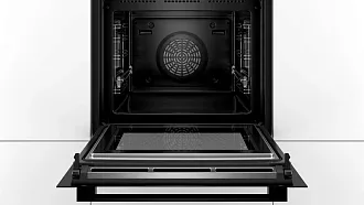 Духовой шкаф Bosch HMG8764C1 электрический, шириной 59.4 см, черный, пиролитическая очистка 8
