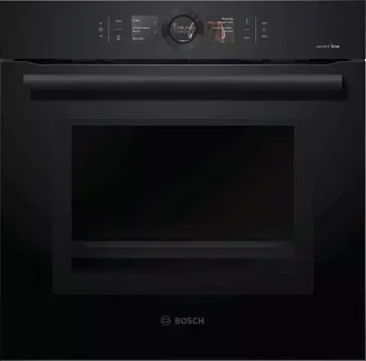 Духовой шкаф Bosch HMG8764C7 электрический, шириной 59.4 см, черный, пиролитическая очистка 6