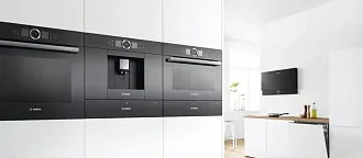 Духовой шкаф Bosch HMG8764C7 электрический, шириной 59.4 см, черный, пиролитическая очистка 8