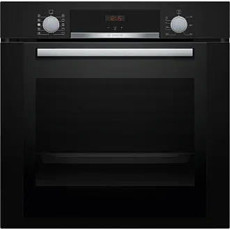 Духовой шкаф Bosch HRA334YB0 электрический, шириной 59.4 см, черный, AquaClean очистка