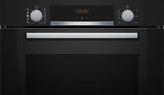 Духовой шкаф Bosch HRA334YB0 электрический, шириной 59.4 см, черный, AquaClean очистка 2