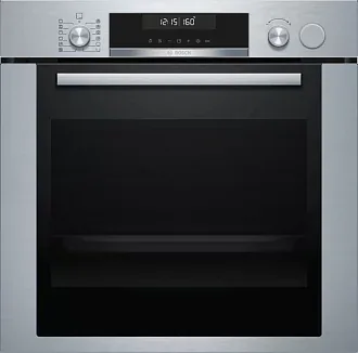 Духовой шкаф Bosch HRA3380S1 электрический, шириной 59.4 см, нержавеющая сталь, традиционная очистка