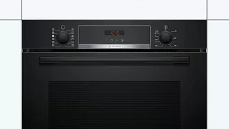 Духовой шкаф Bosch HRA574BB0 электрический, шириной 59.4 см, черный, пиролитическая очистка 2