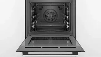 Духовой шкаф Bosch HRG5184S1 электрический, шириной 59.4 см, нержавеющая сталь, традиционная очистка 4