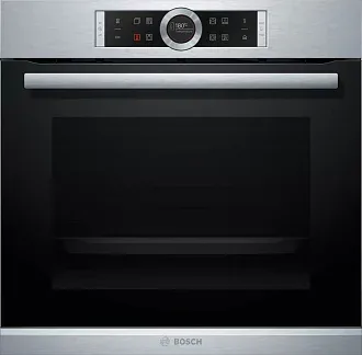 Духовой шкаф Bosch HRG635BS1 электрический, шириной 59.4 см, нержавеющая сталь, EcoClean очистка