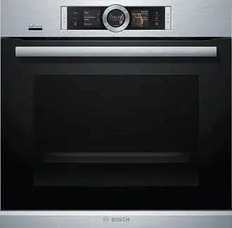 Духовой шкаф Bosch HRG636XS7 электрический, шириной 59.4 см, нержавеющая сталь, EcoClean очистка