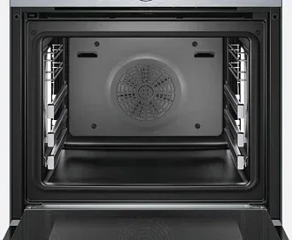 Духовой шкаф Bosch HRG636XS7 электрический, шириной 59.4 см, нержавеющая сталь, EcoClean очистка 5