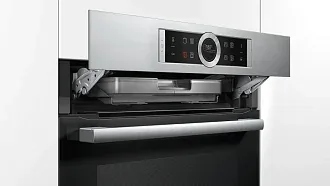 Духовой шкаф Bosch HRG6753S2 электрический, шириной 59.4 см, нержавеющая сталь, пиролитическая очистка 6