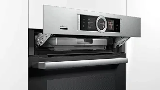 Духовой шкаф Bosch HRG6769S6 электрический, шириной 59.4 см, нержавеющая сталь, пиролитическая очистка 6