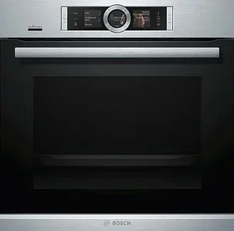 Духовой шкаф Bosch HRG6769S6EU электрический, шириной 59.4 см, нержавеющая сталь, пиролитическая очистка