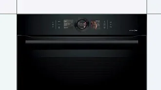 Духовой шкаф Bosch HRG8769C7 электрический, шириной 59.4 см, черный, пиролитическая очистка 2