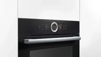 Духовой шкаф Bosch HSG636BB1 электрический, шириной 59.4 см, черный, EcoClean очистка 8