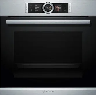 Духовой шкаф Bosch HSG656XS1 электрический, шириной 59.4 см, нержавеющая сталь, EcoClean очистка