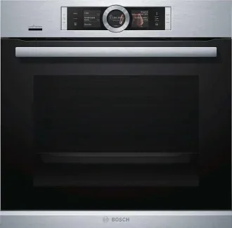 Духовой шкаф-пароварка Bosch HSG636XS6 электрический, шириной 59.4 см, нержавеющая сталь, EcoClean очистка