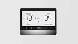 Двухкамерный холодильник Bosch KGD86AW31U 7