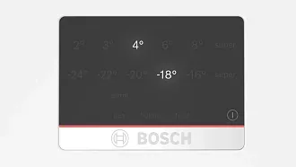 Двухкамерный холодильник Bosch KGN397WCT 3