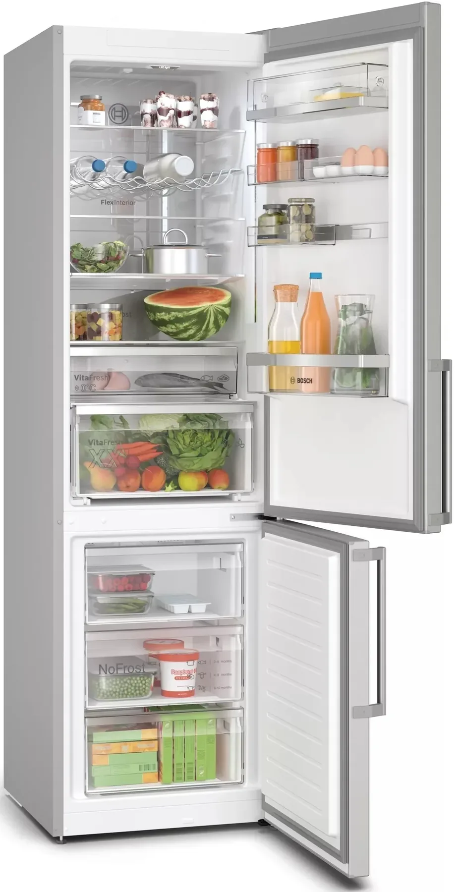 Двухкамерный холодильник Bosch KGN39AIBT 2