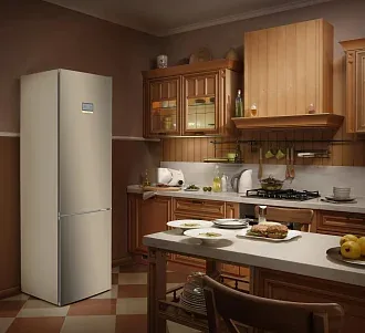 Двухкамерный холодильник Bosch KGN39AV31R 3