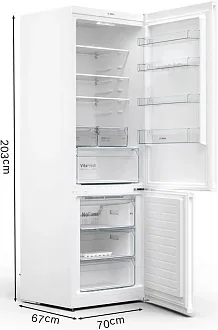 Двухкамерный холодильник Bosch KGN49XWEA 7