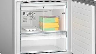 Двухкамерный холодильник Bosch KGN55VL20U 6