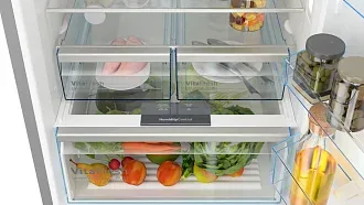 Двухкамерный холодильник Bosch KGN56CX30U 4